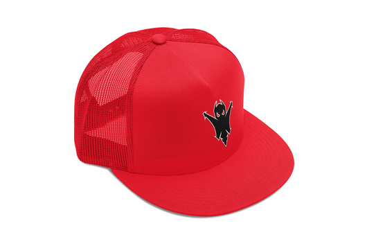 Red American Hat Black Hornet Athletics