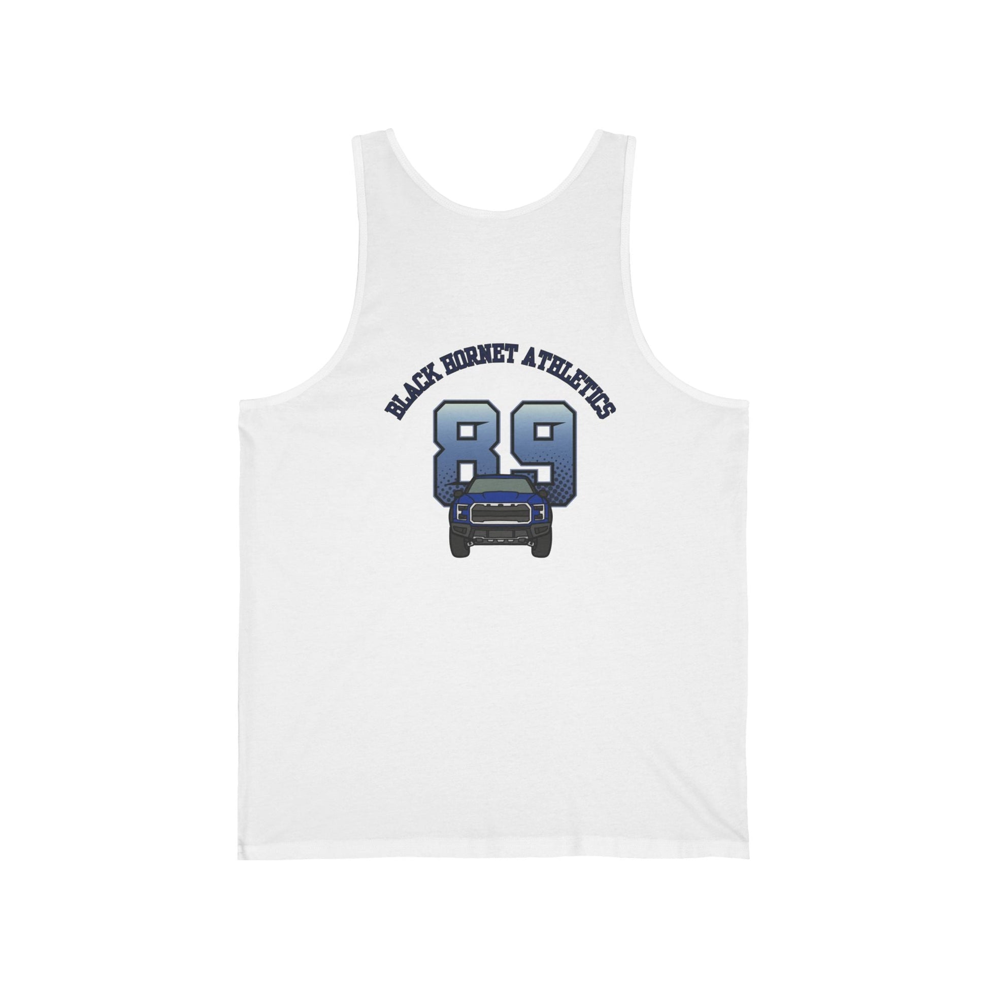 Black Hornet Athletics 89 Tank Top — Sports Team Jersey Tank Printify