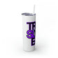 Train Eat Sleep Tumbler with Straw, 20oz