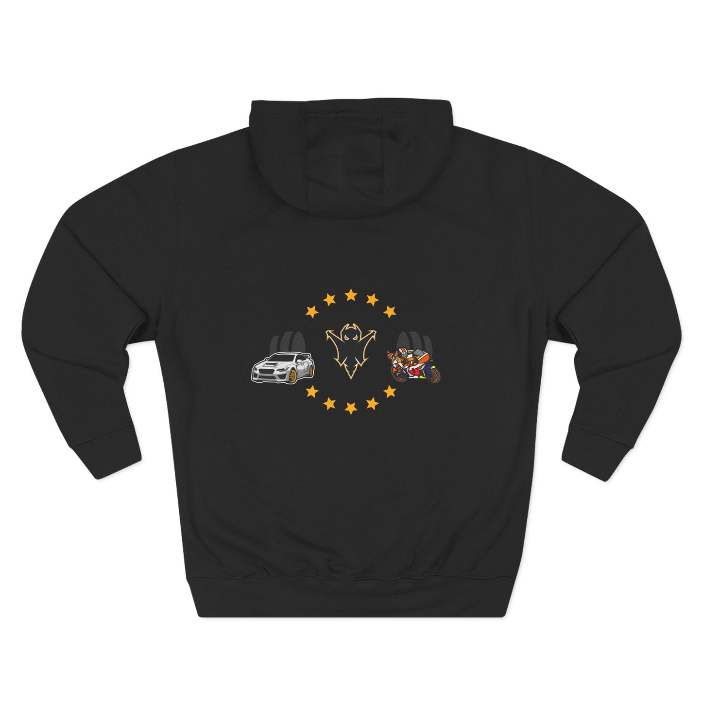 Biker Hoodie Printify