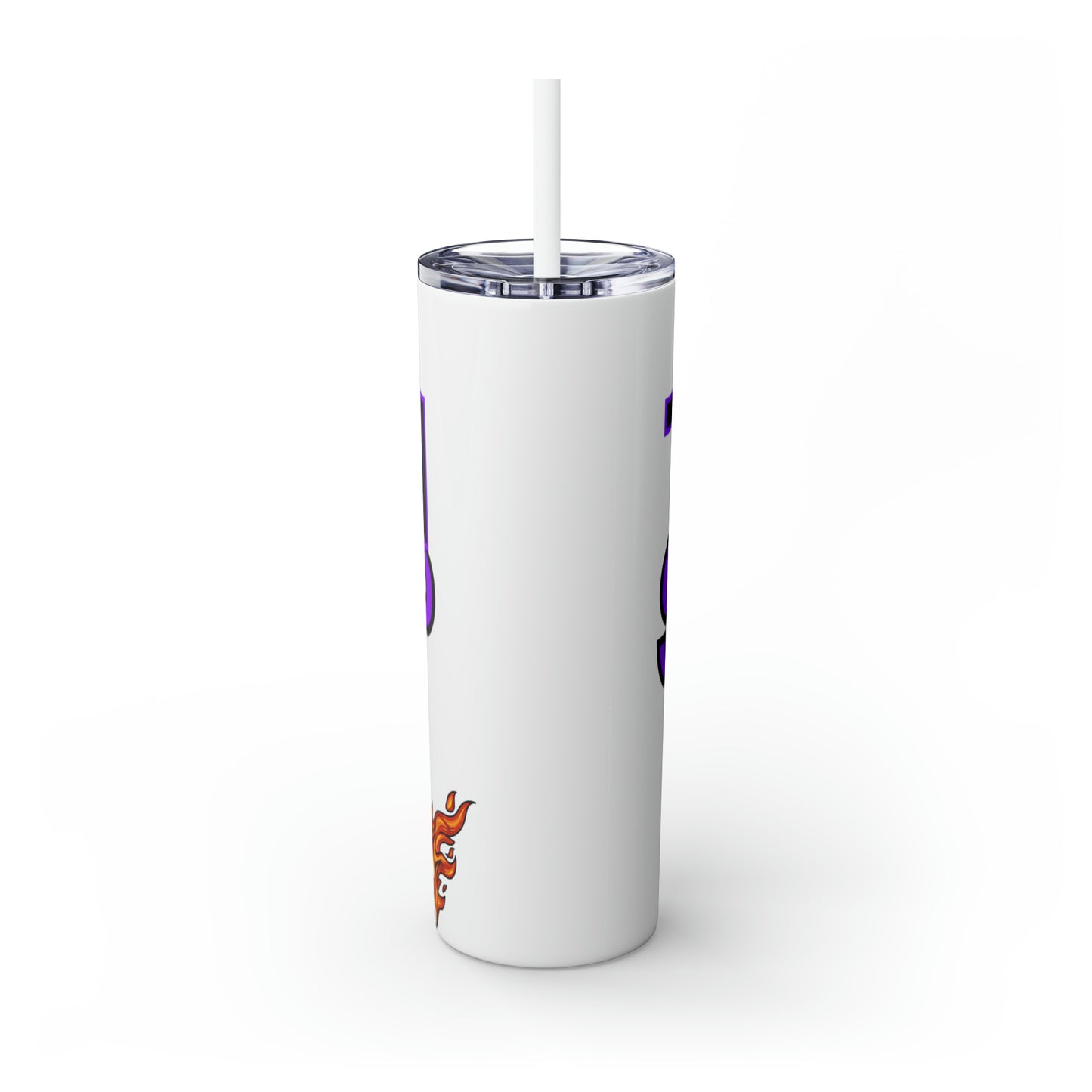 Train Eat Sleep Tumbler with Straw, 20oz