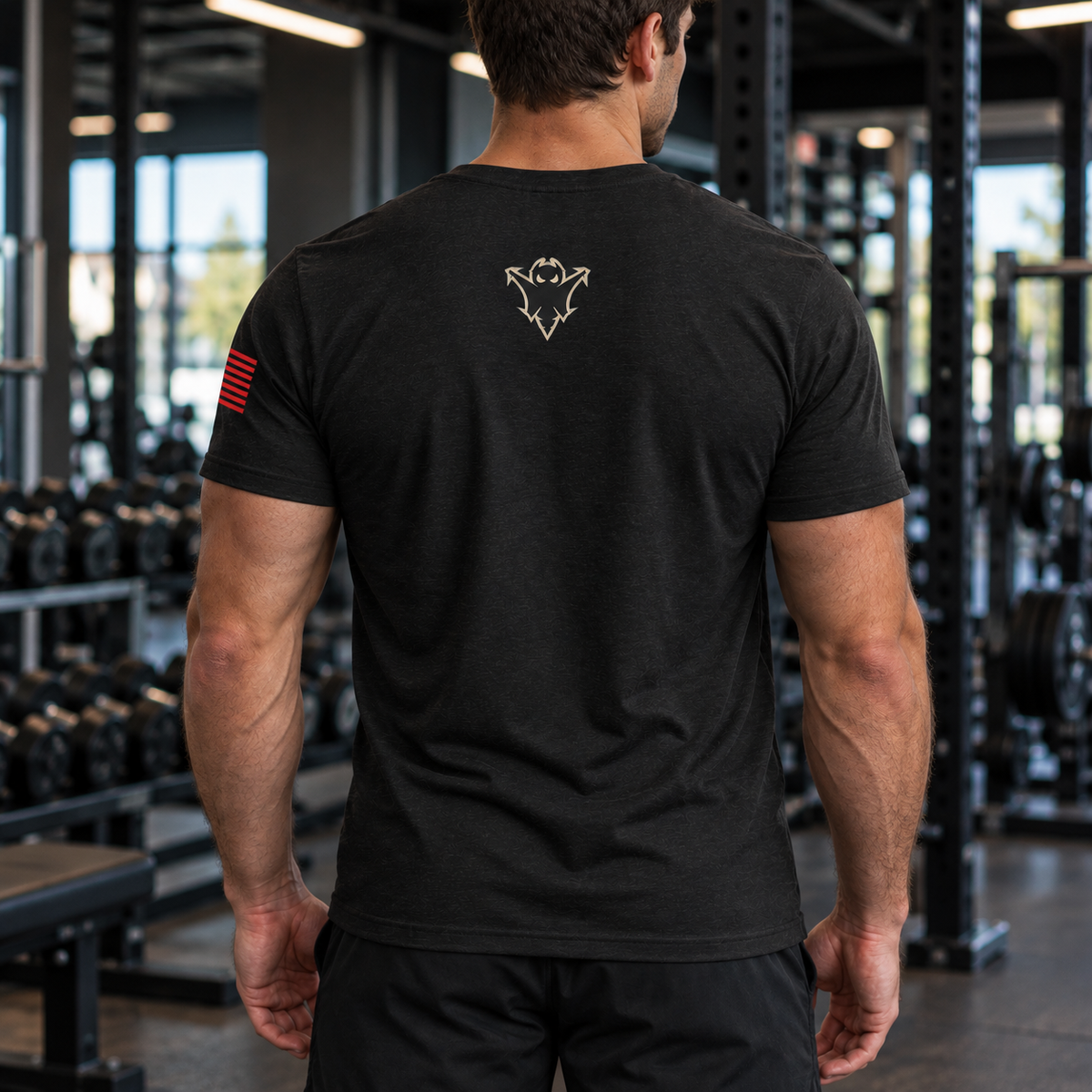 American T-shirt Black Hornet Athletics