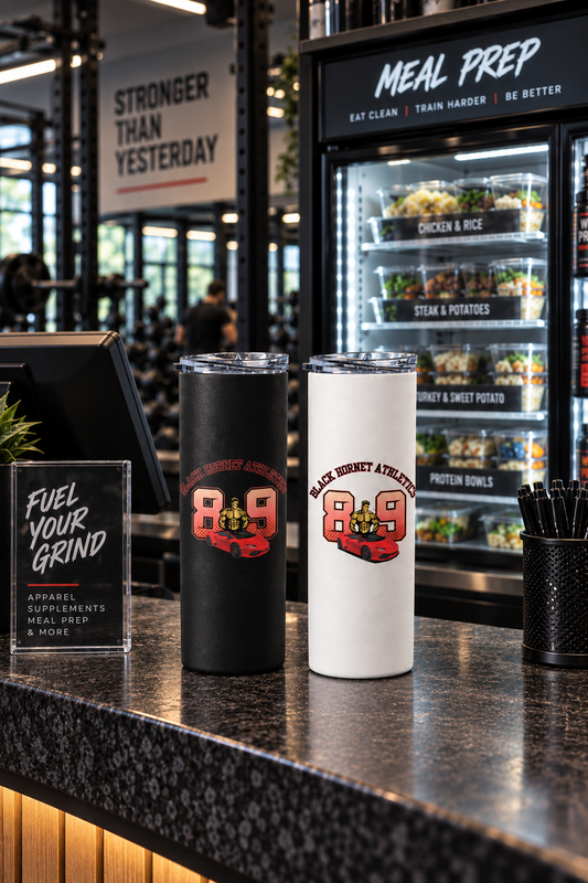 Stainless steel tumbler Black Hornet Athletics
