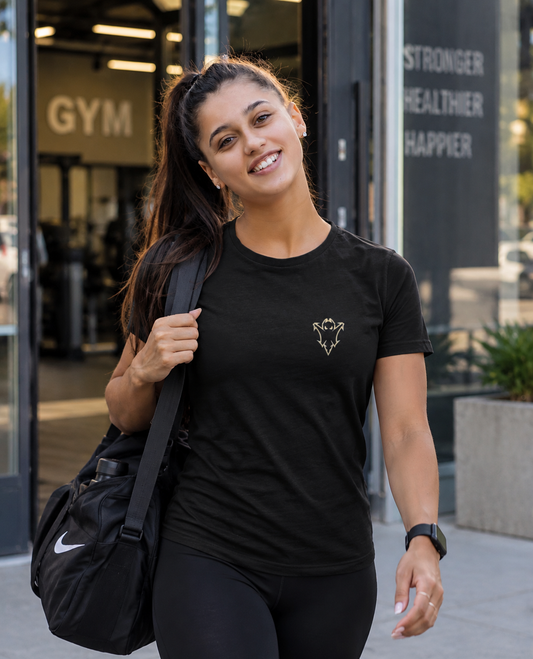 Short Sleeve T-shirt Black Hornet Athletics
