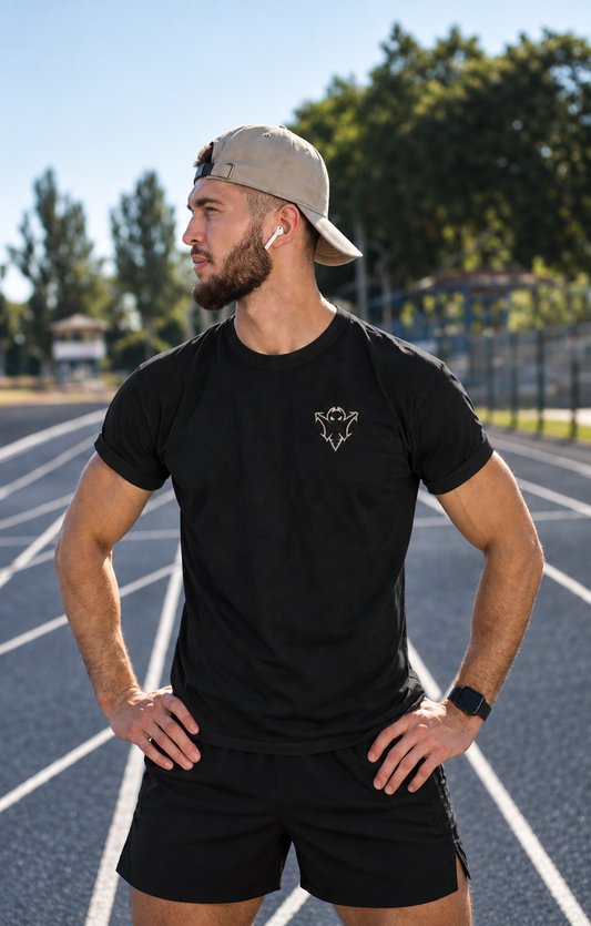 Short Sleeve T-shirt Black Hornet Athletics