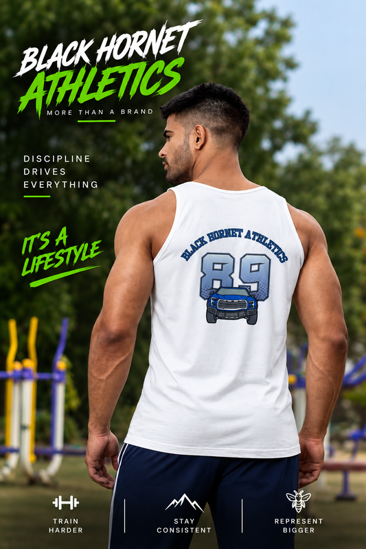 Black Hornet Athletics 89 Tank Top — Sports Team Jersey Tank Printify