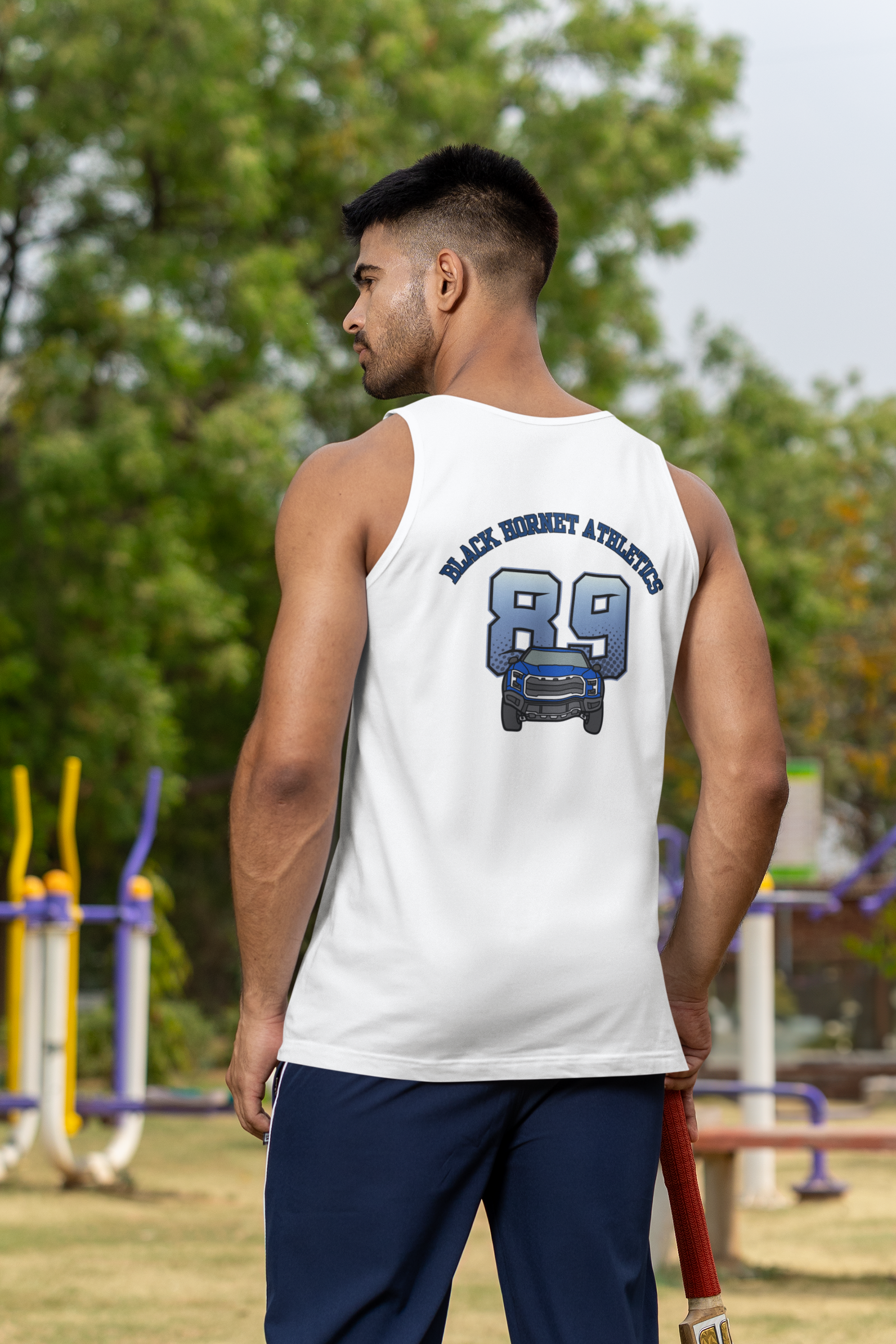 Black Hornet Athletics 89 Tank Top — Sports Team Jersey Tank Printify