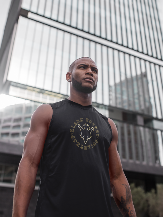 Black Hornet Muscle Tank Printify