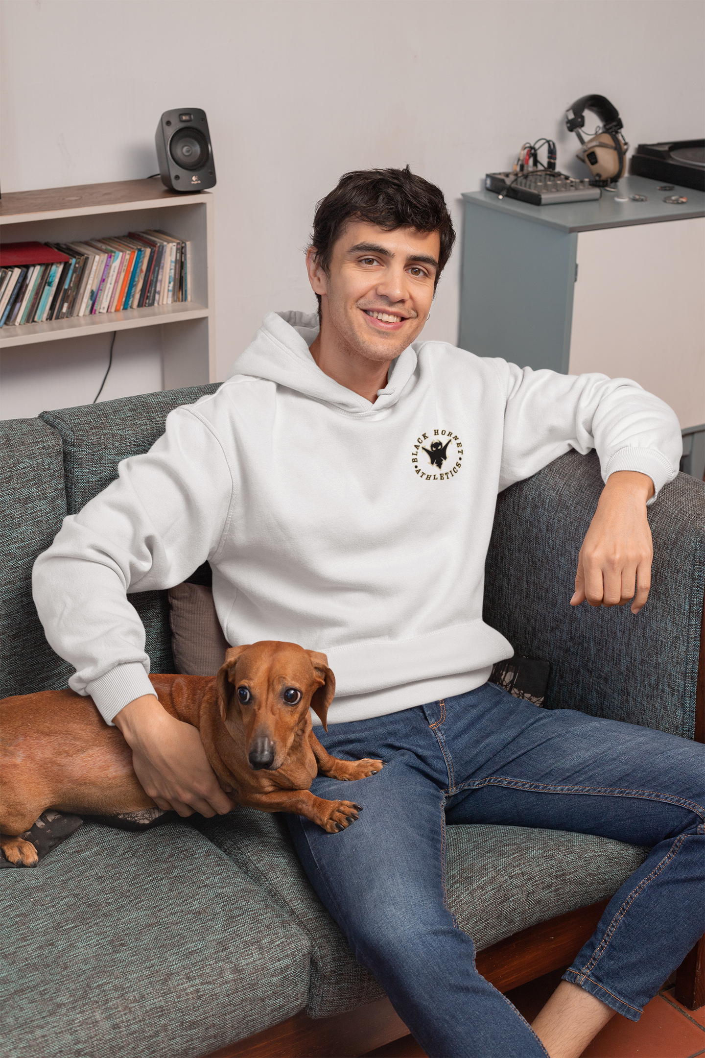 Biker Hoodie Printify