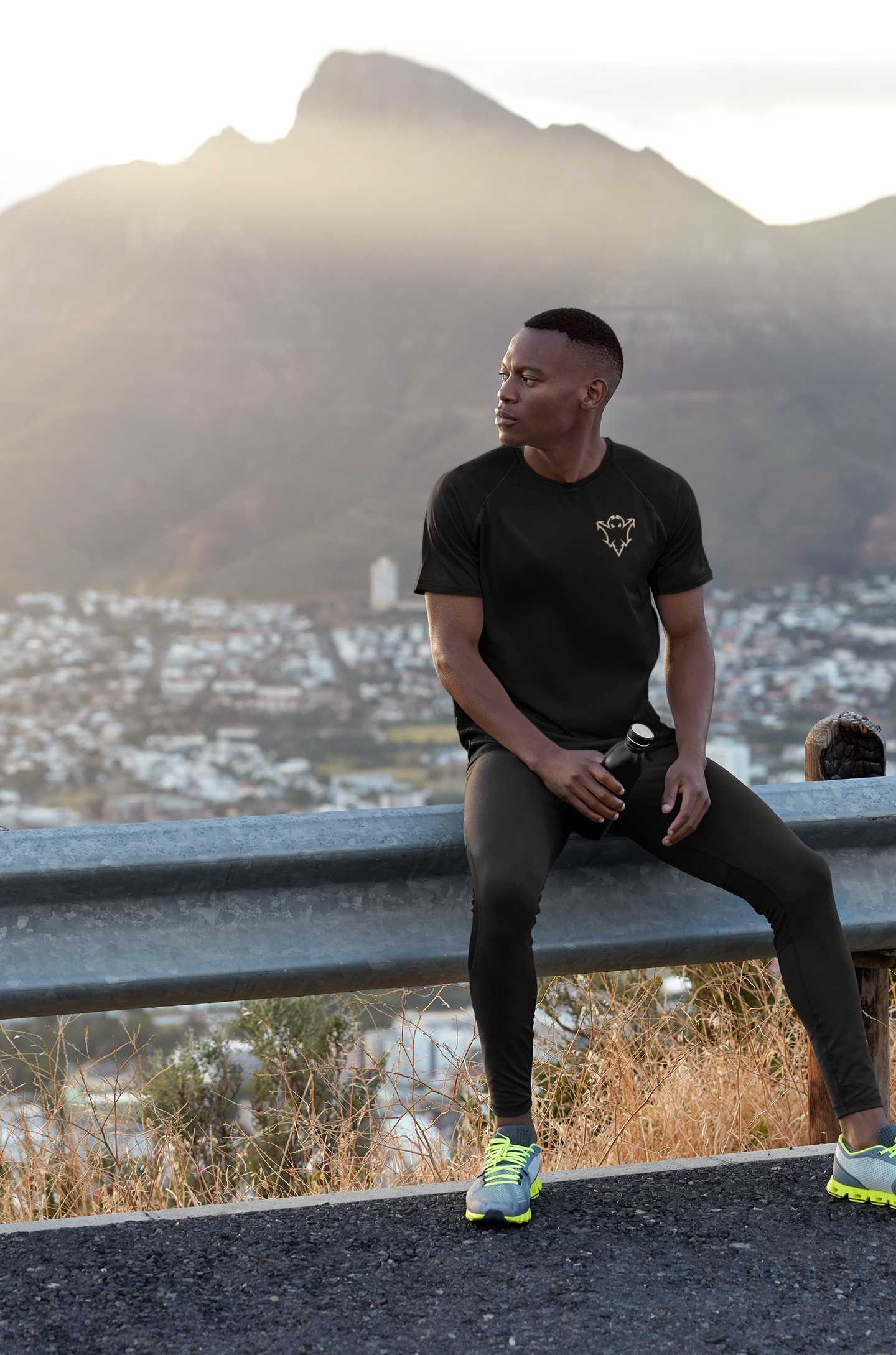 Short Sleeve T-shirt Black Hornet Athletics