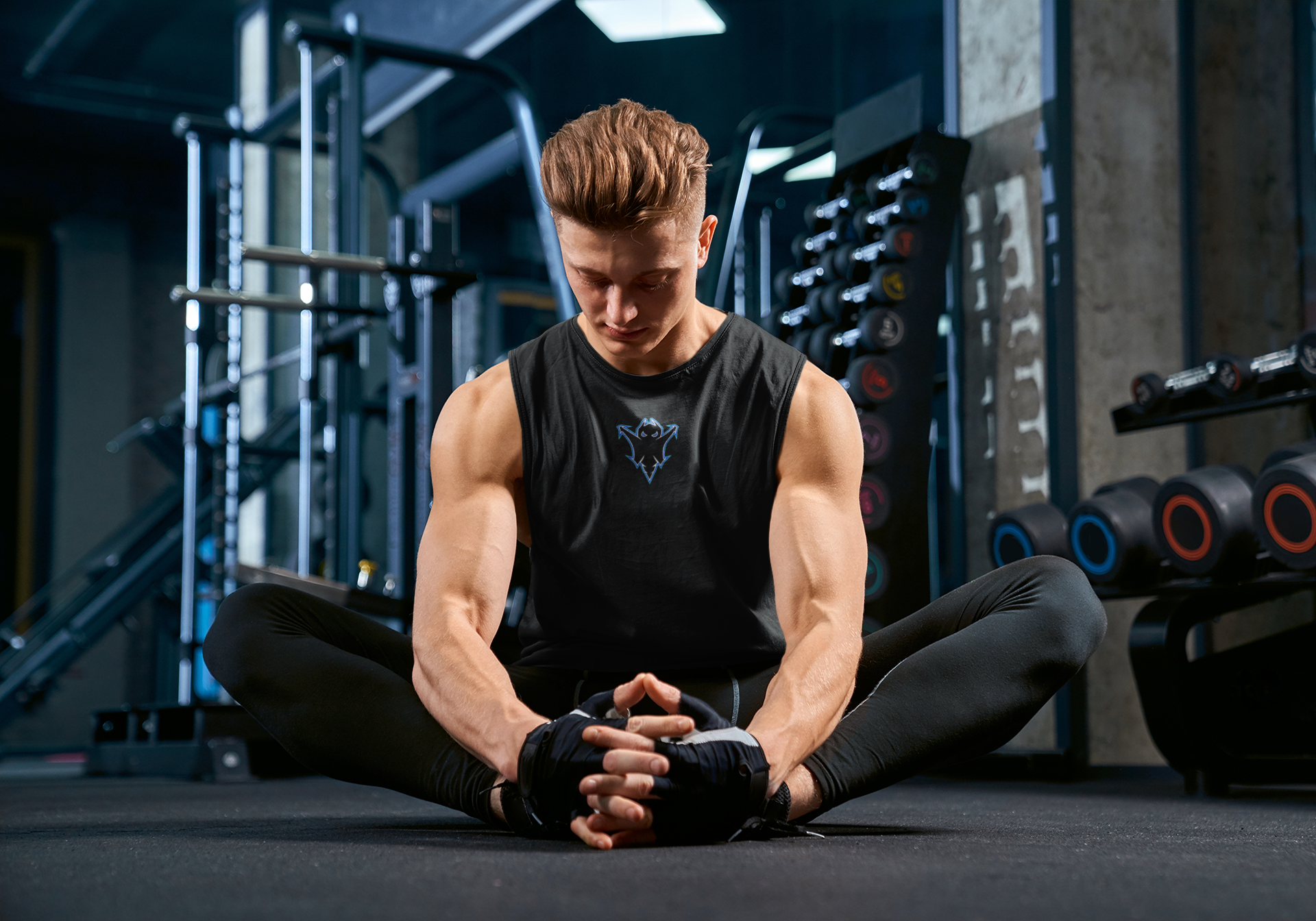 Muscle Shirt Black Hornet Athletics