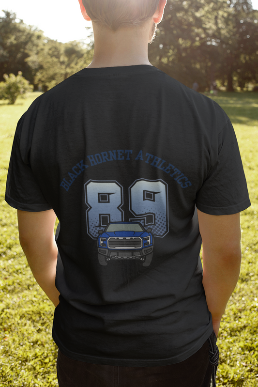 Black Hornet Athletics '89 Truck Graphic T-Shirt Printify